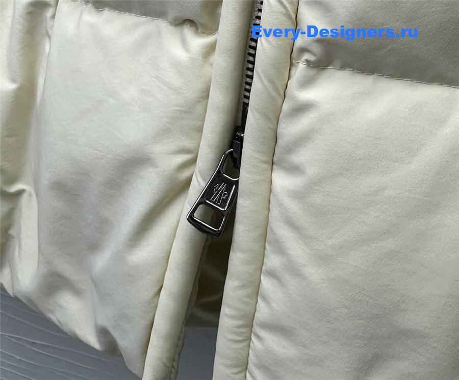 Moncler hooded goose down jacket