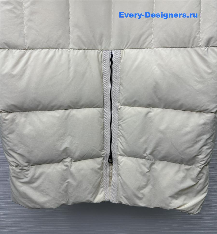 Moncler hooded goose down jacket