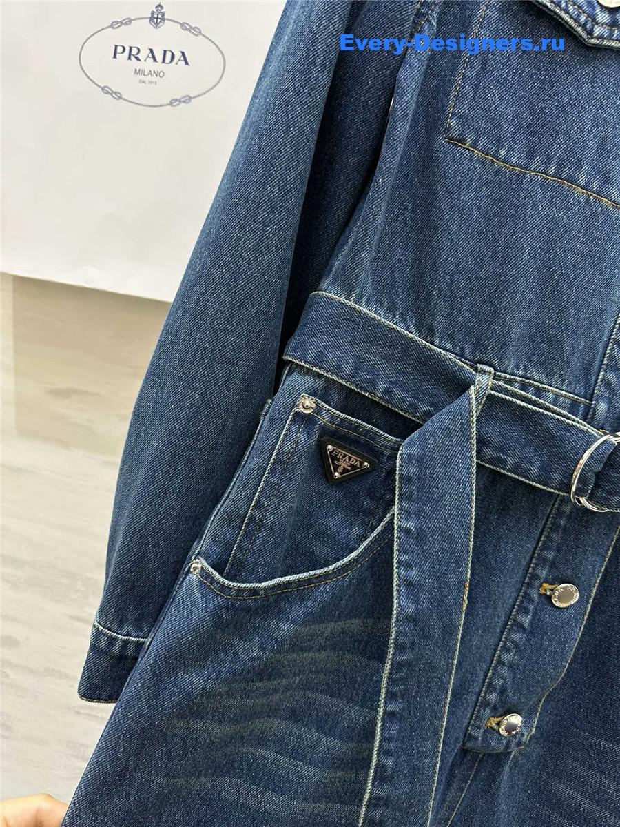 Pra*a workwear denim jumpsuit
