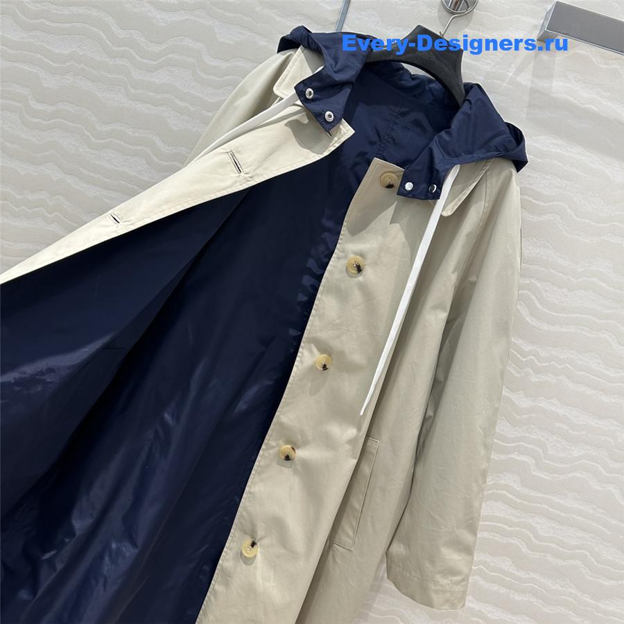 M1um1u jacket long windbreaker