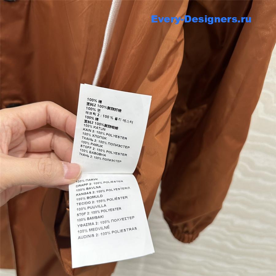 M1um1u jacket long trench coat