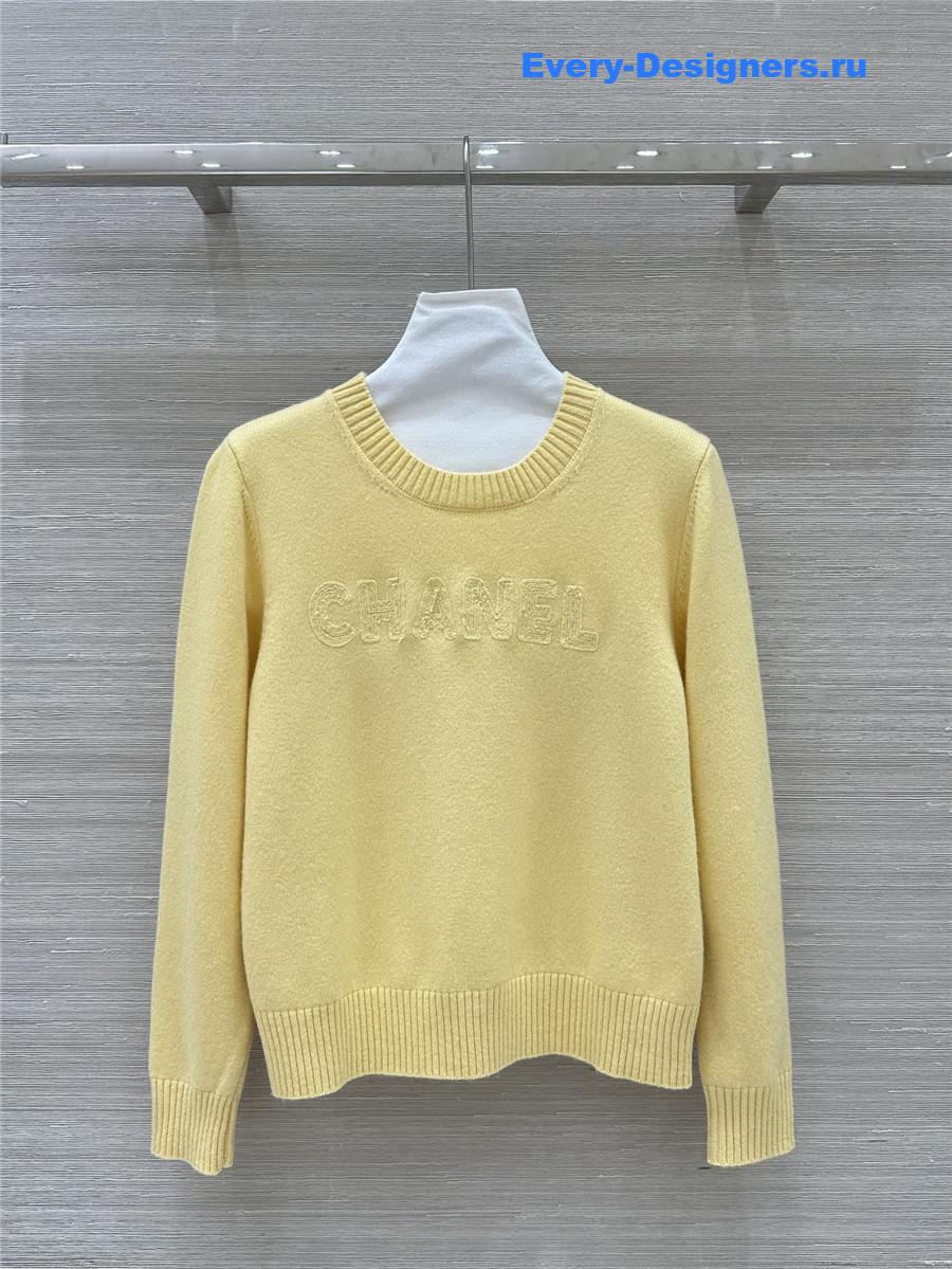 Ch**el cashmere top + pants set
