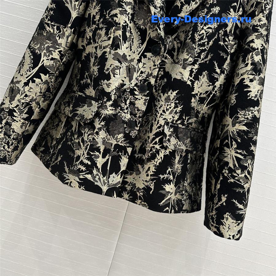 D10r floral suit jacket