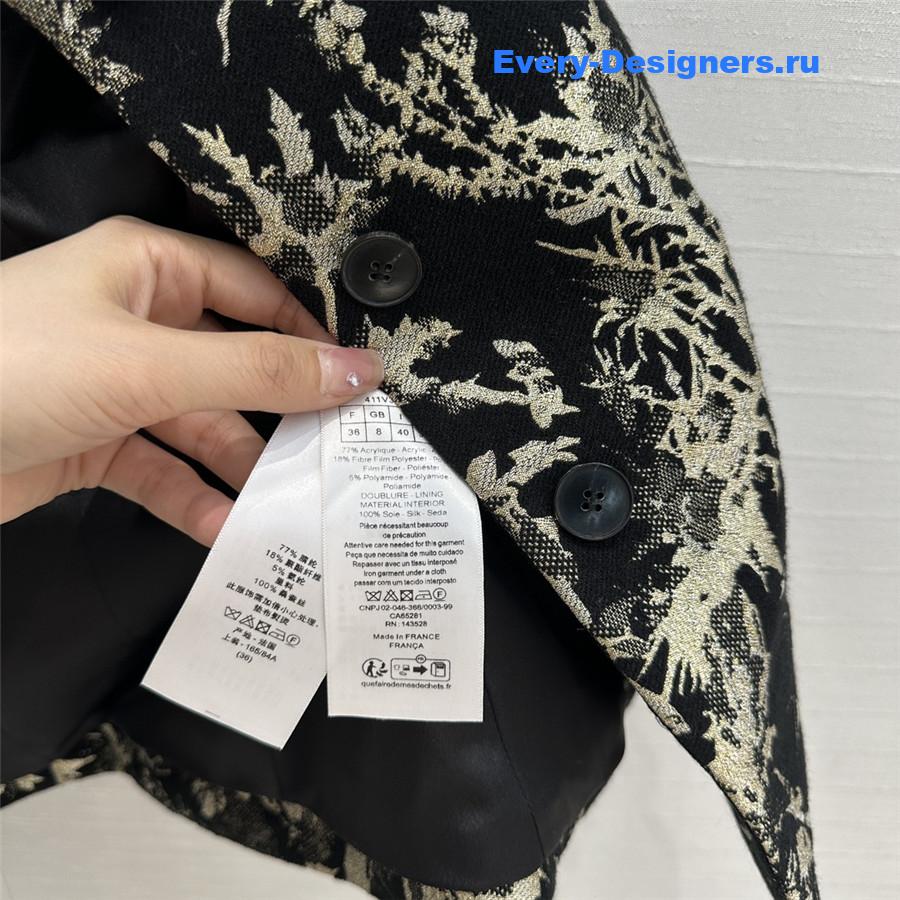 D10r floral suit jacket