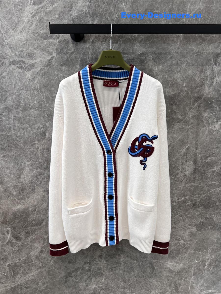 Gvc*1 knitted v-neck cardigan