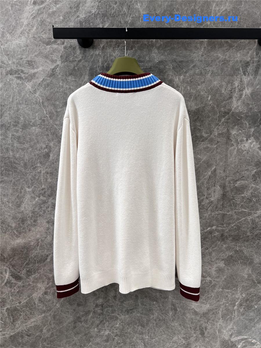 Gvc*1 knitted v-neck cardigan