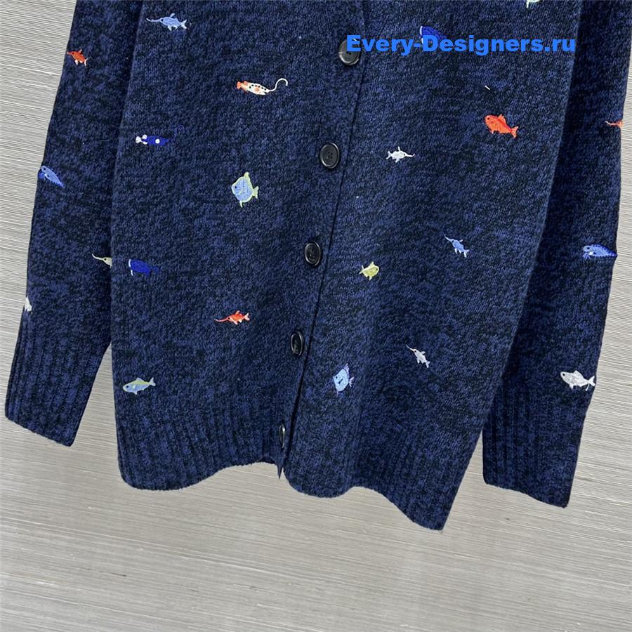 L0ew* knitted coat