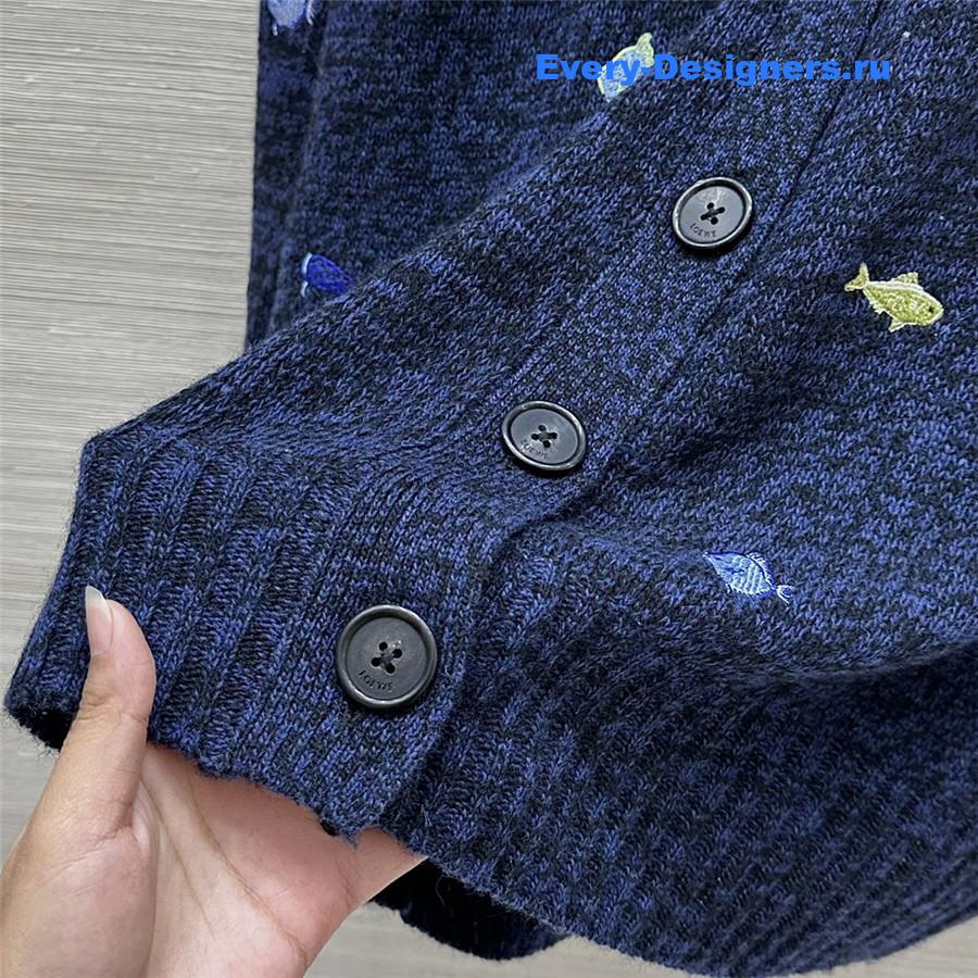 L0ew* knitted coat