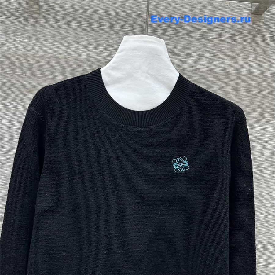 L0ew* crew neck knit top