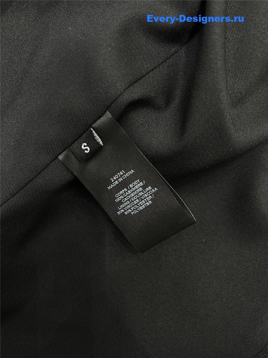Balmain cashmere long coat