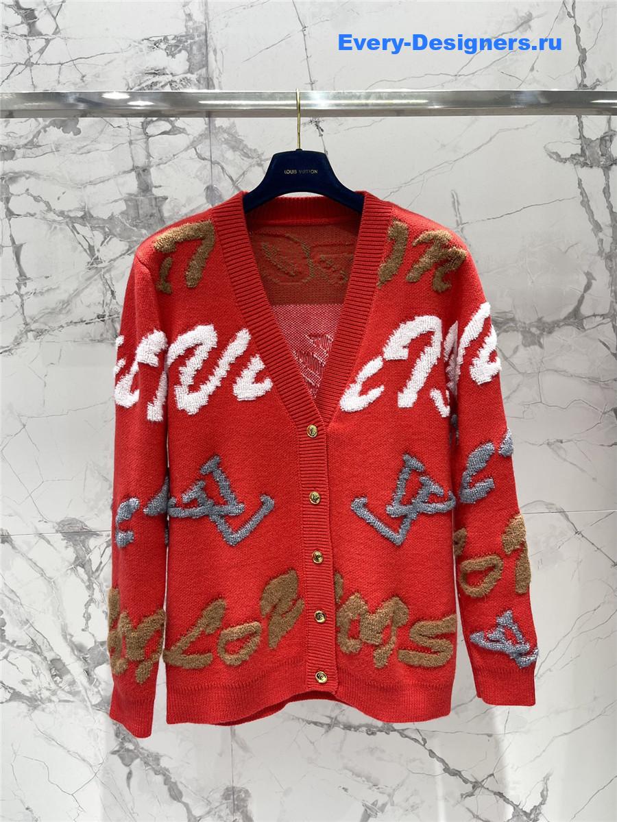 l0vis Vvtt0n lv knitted cardigan jacket