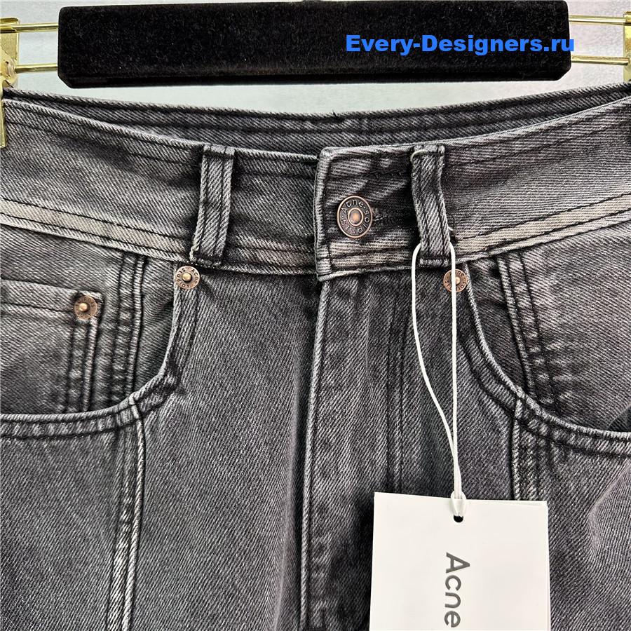 Acne studios denim skirt with slits