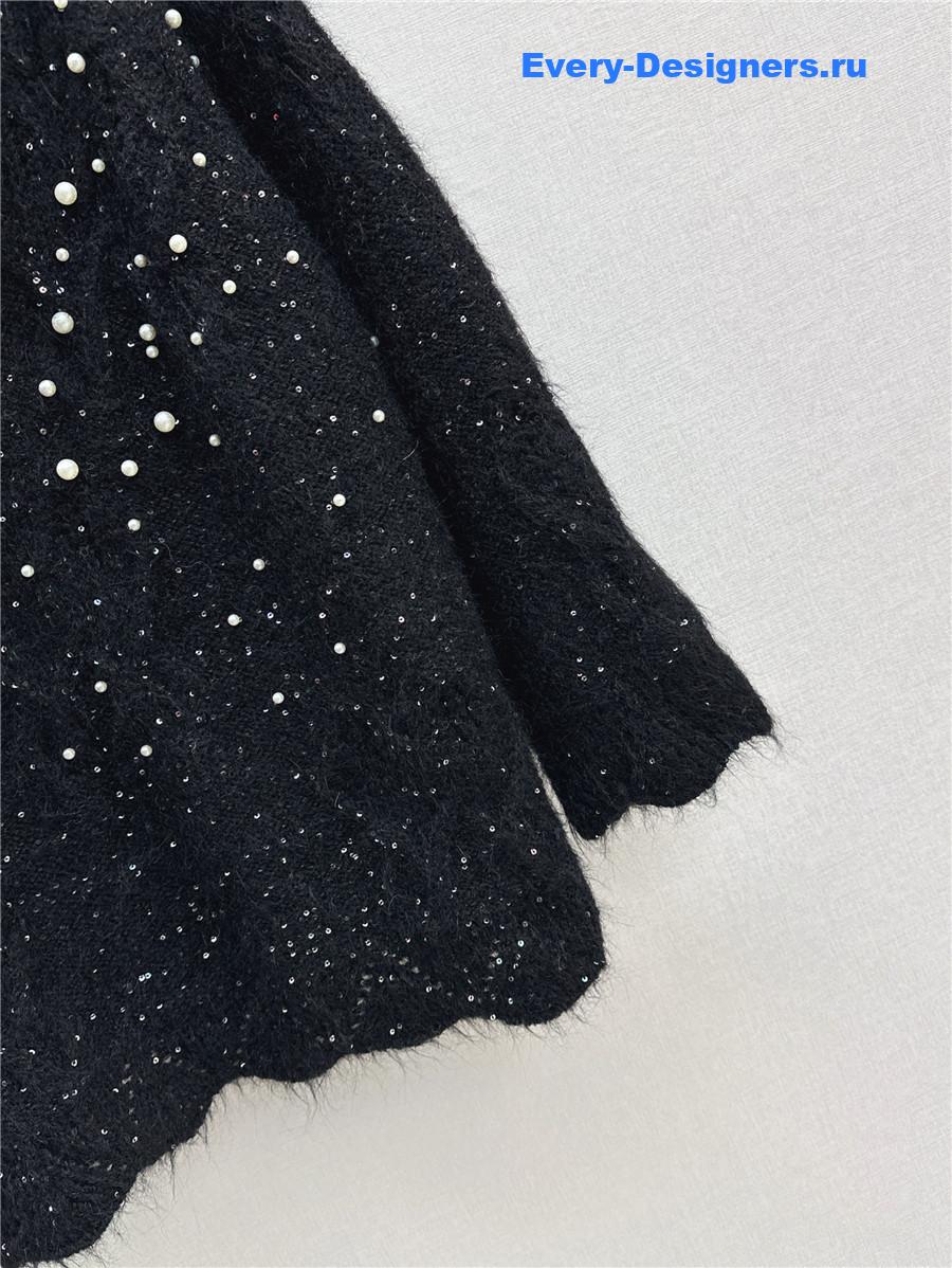 M1um1u ribbon sweater