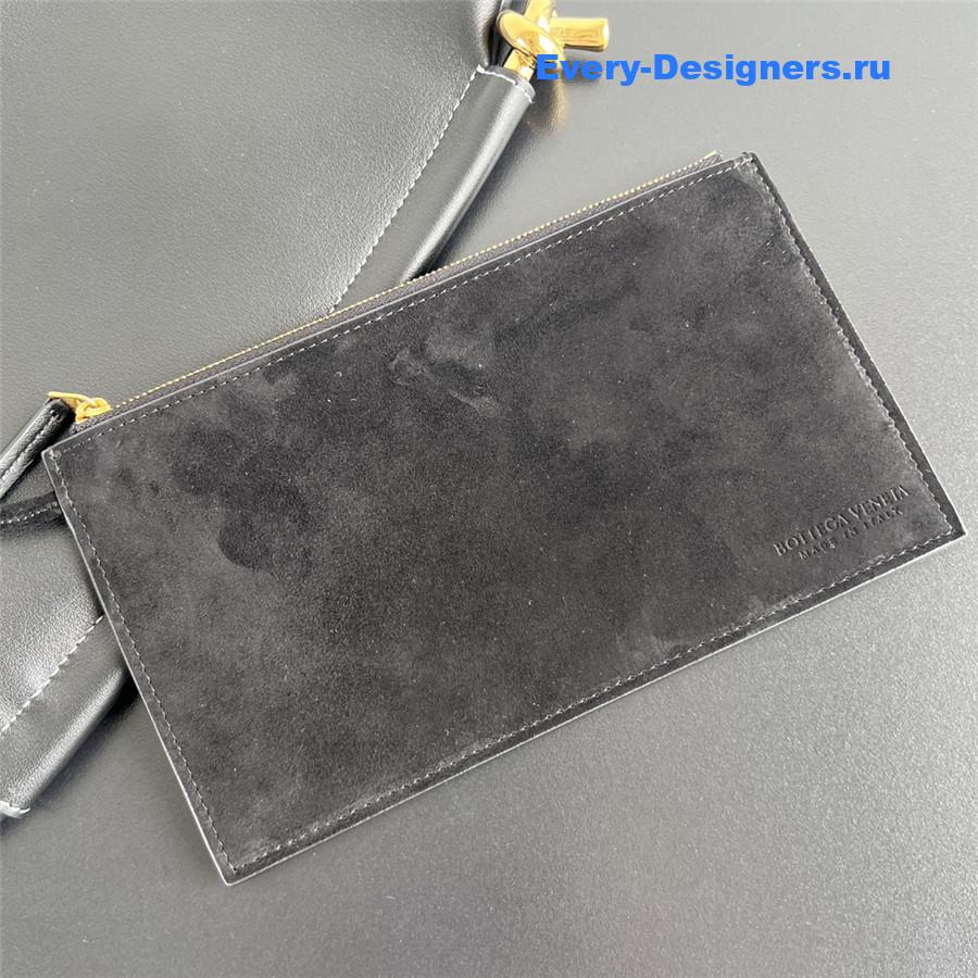 b0tt*ga Ven*ta solstice shoulder bag black