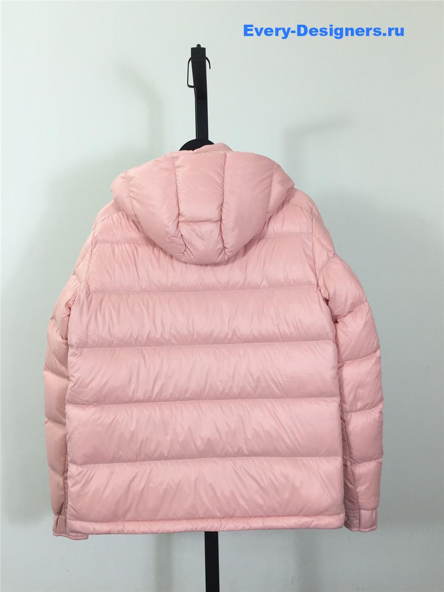 Moncler Maya Women Hooded Down Jacket in Pink