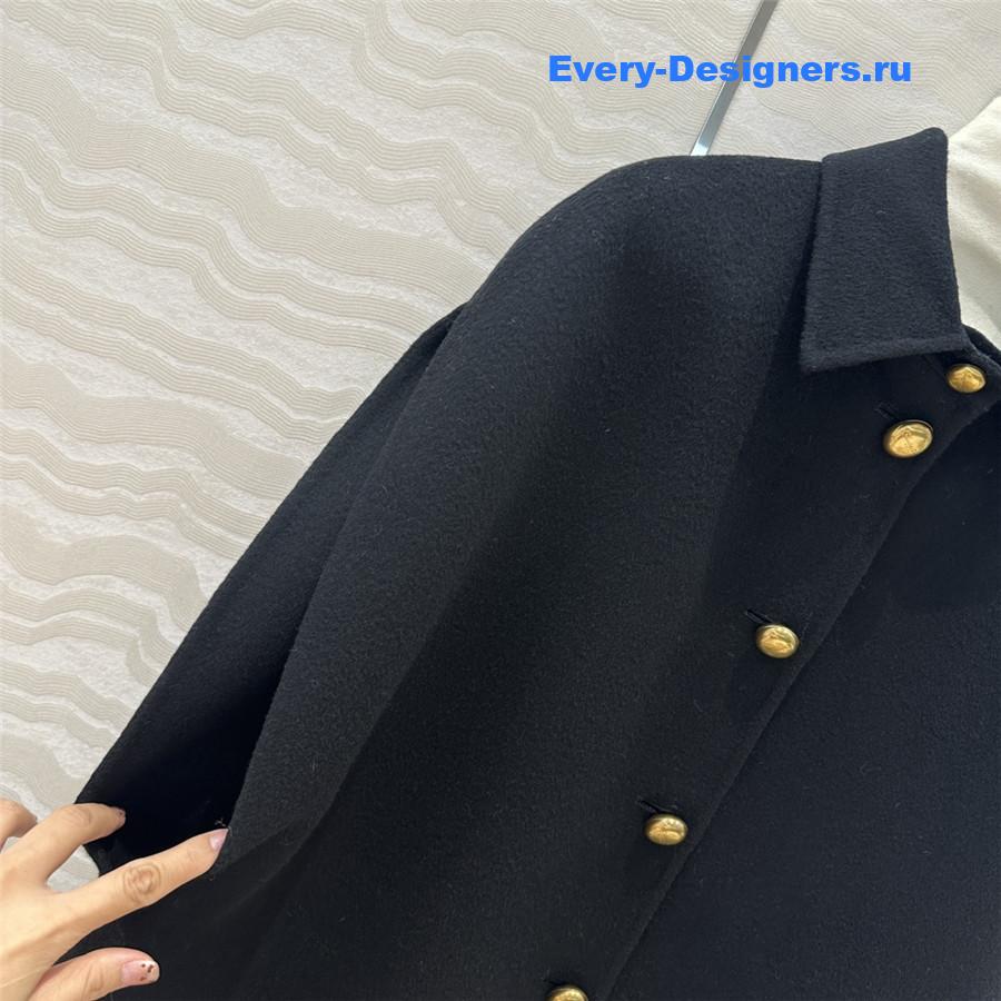 D10r women’s cashmere cape coat