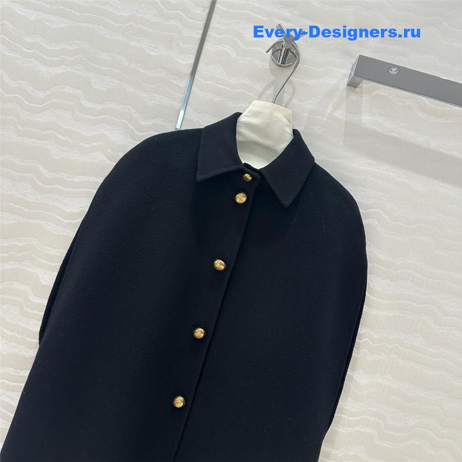 D10r women’s cashmere cape coat
