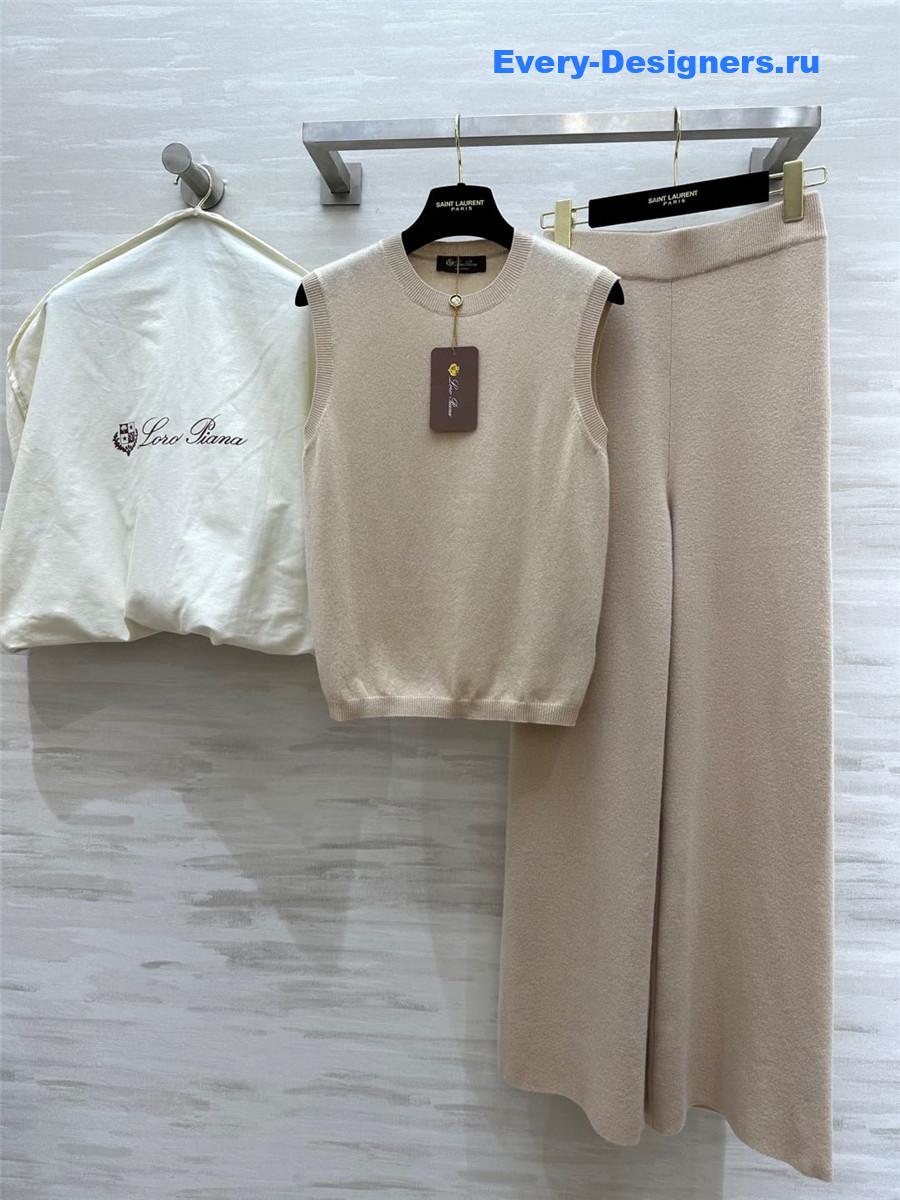 L0r0 P1ana wool wide-leg trousers sets