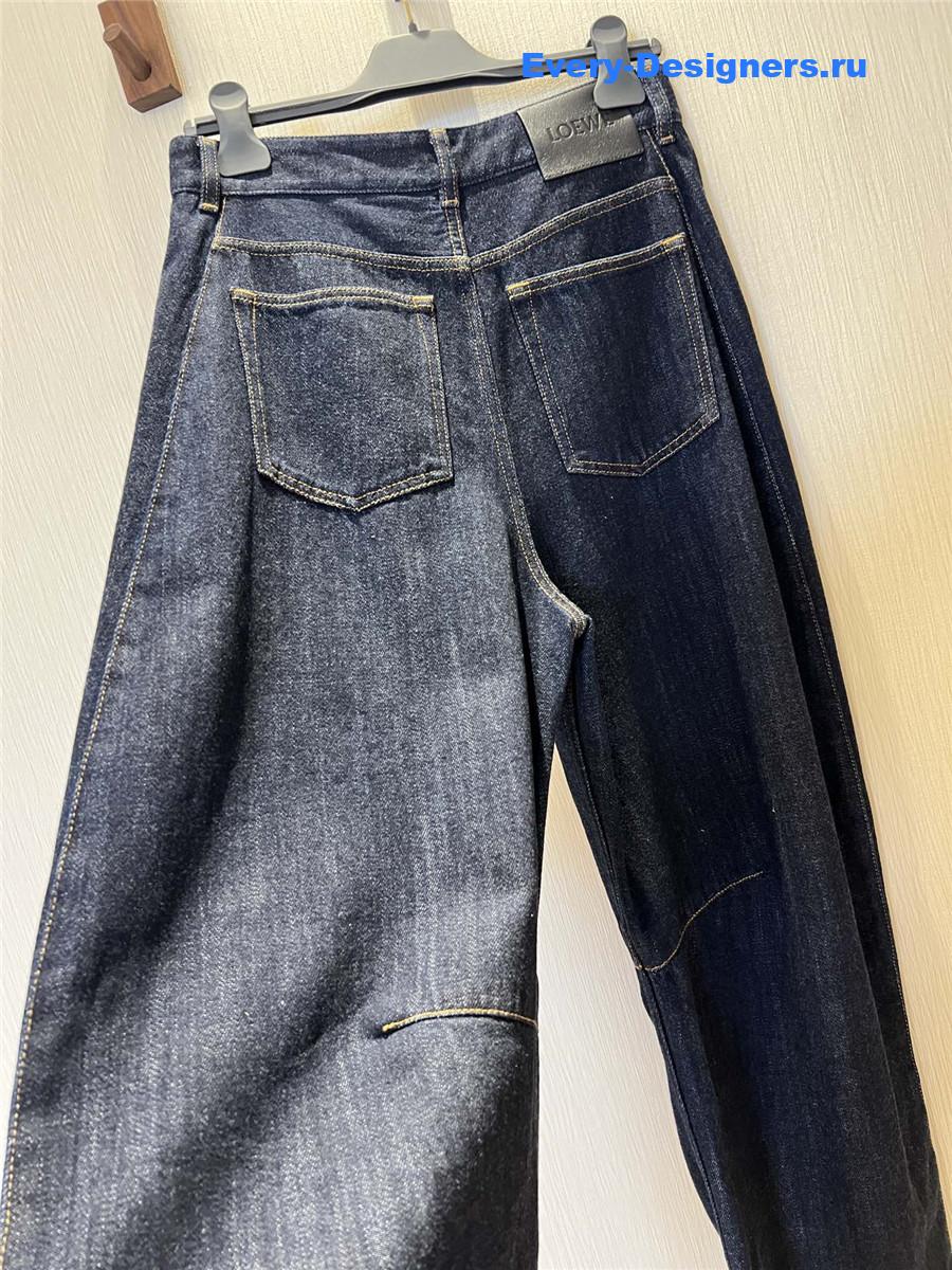 L0ew* high waist wide leg jeans