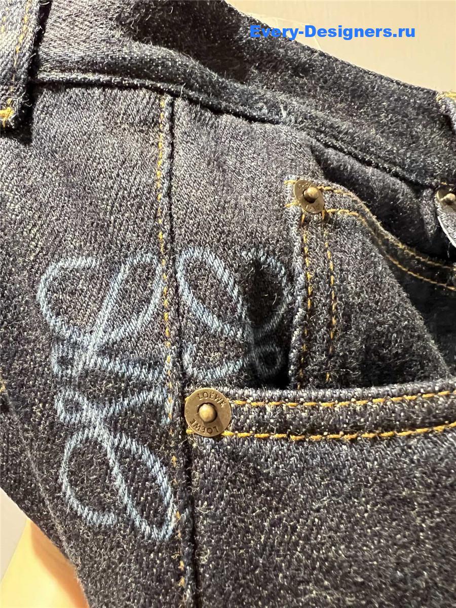 L0ew* high waist wide leg jeans