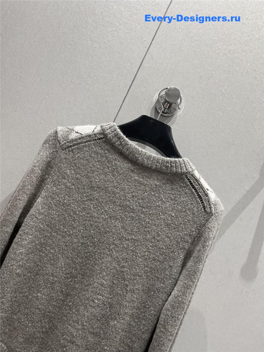 ce1i*e D1am0nd jacquard knit cardigan