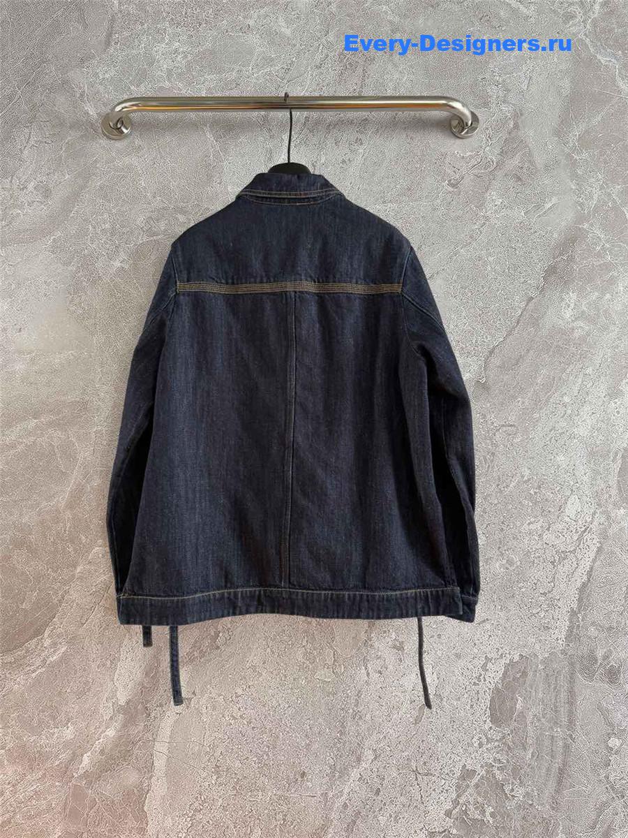 L0ew* workwear blue denim jacket