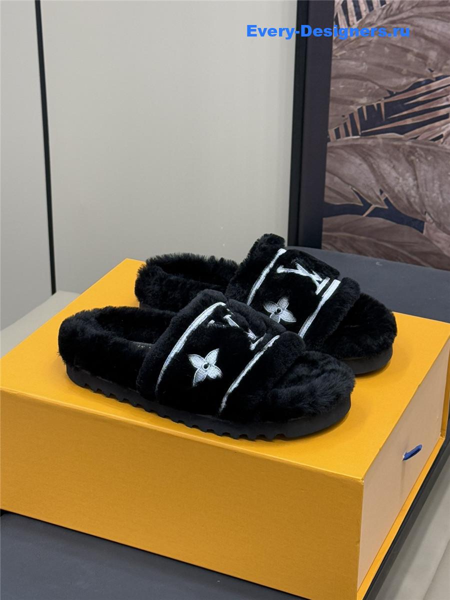 l0vis Vvtt0n lv bliss comfort mule black