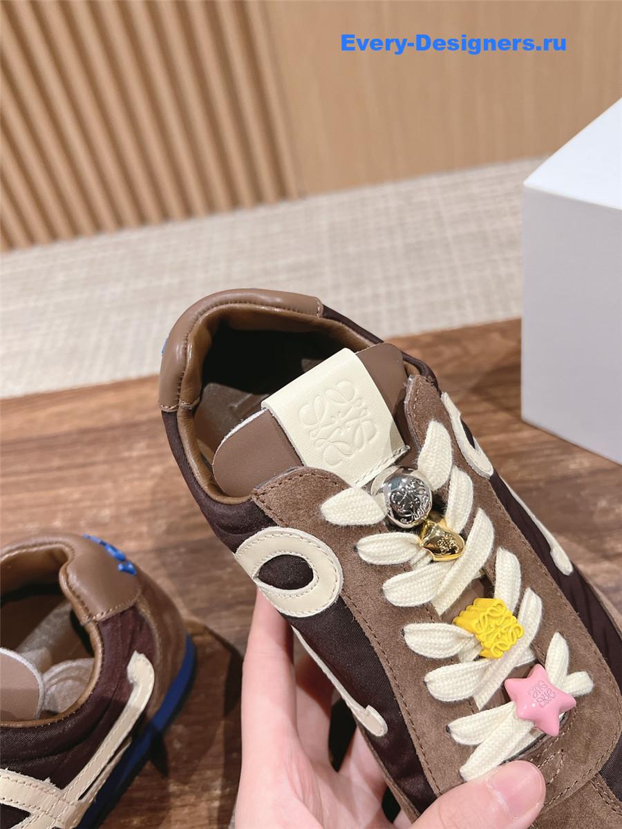 L0ew* ballet runner 2.0 sneakers brown