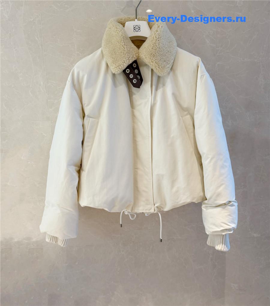 L0ew* shell water-repellent puffer jacket in white