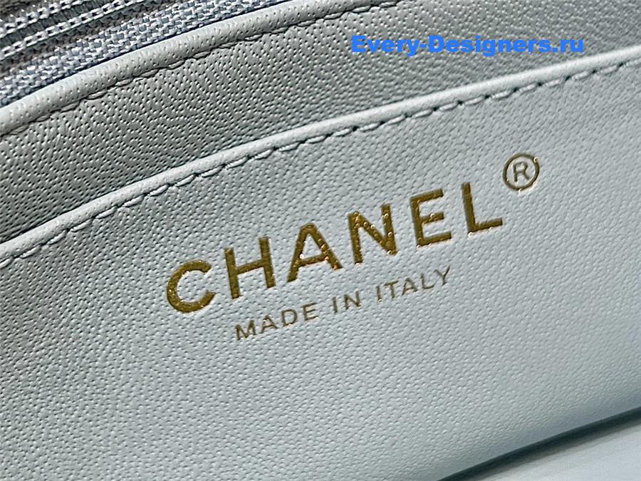 Ch**el mini flap bag blue