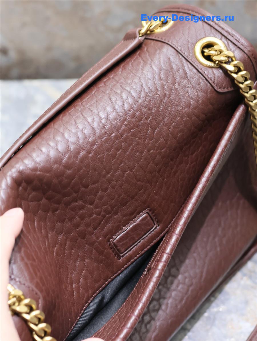 Sa1nt Lau*nt niki medium bag burgundy