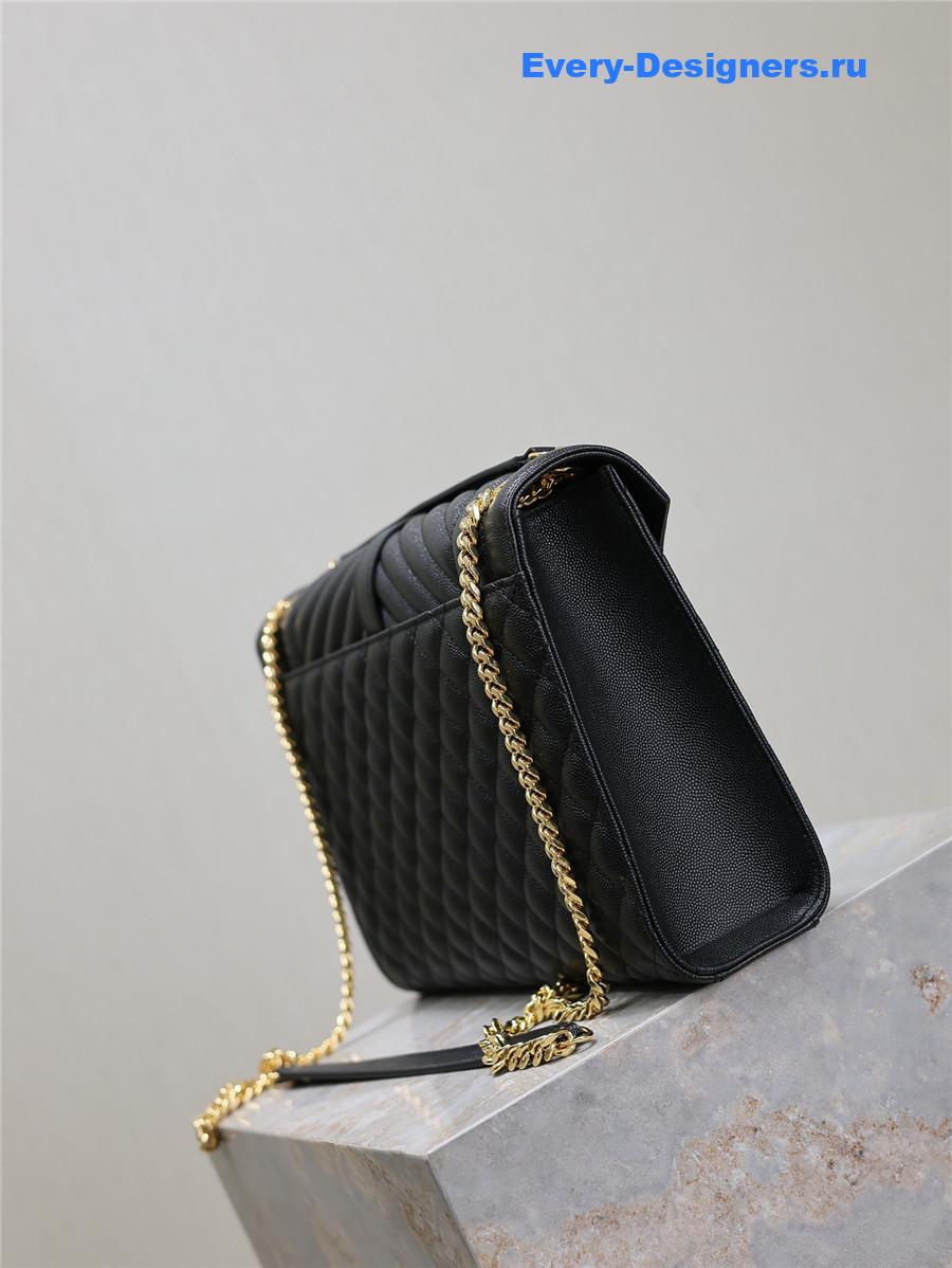 Sa1nt Lau*nt envelope triquilt large bag