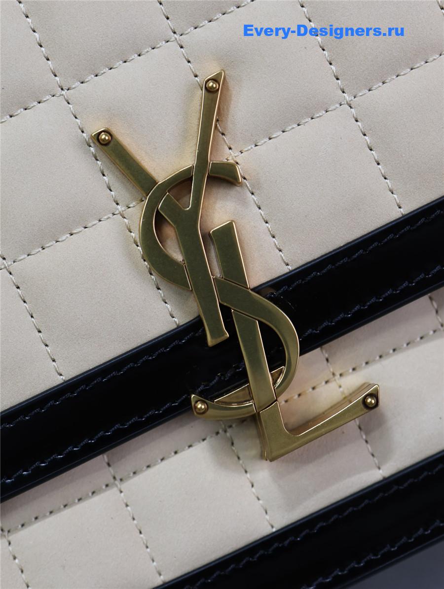 Sa1nt Lau*nt medium solferino satchel bag beige