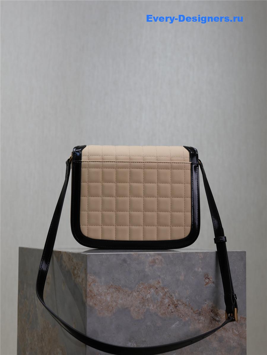 Sa1nt Lau*nt medium solferino satchel bag beige