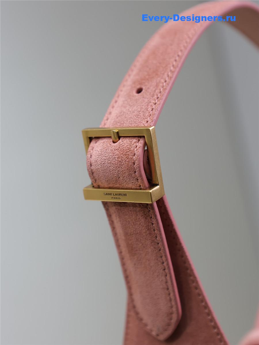 Sa1nt Lau*nt le 5 À 7 suede bag pink