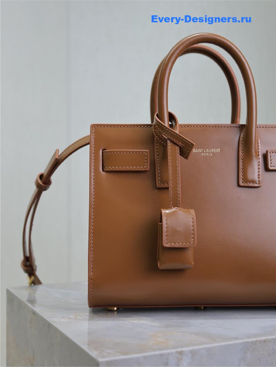 Sa1nt Lau*nt sac de jour tote brown
