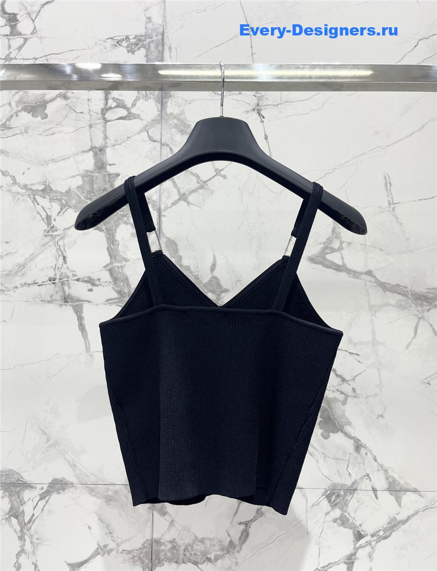 Versace Stretch Black Vest