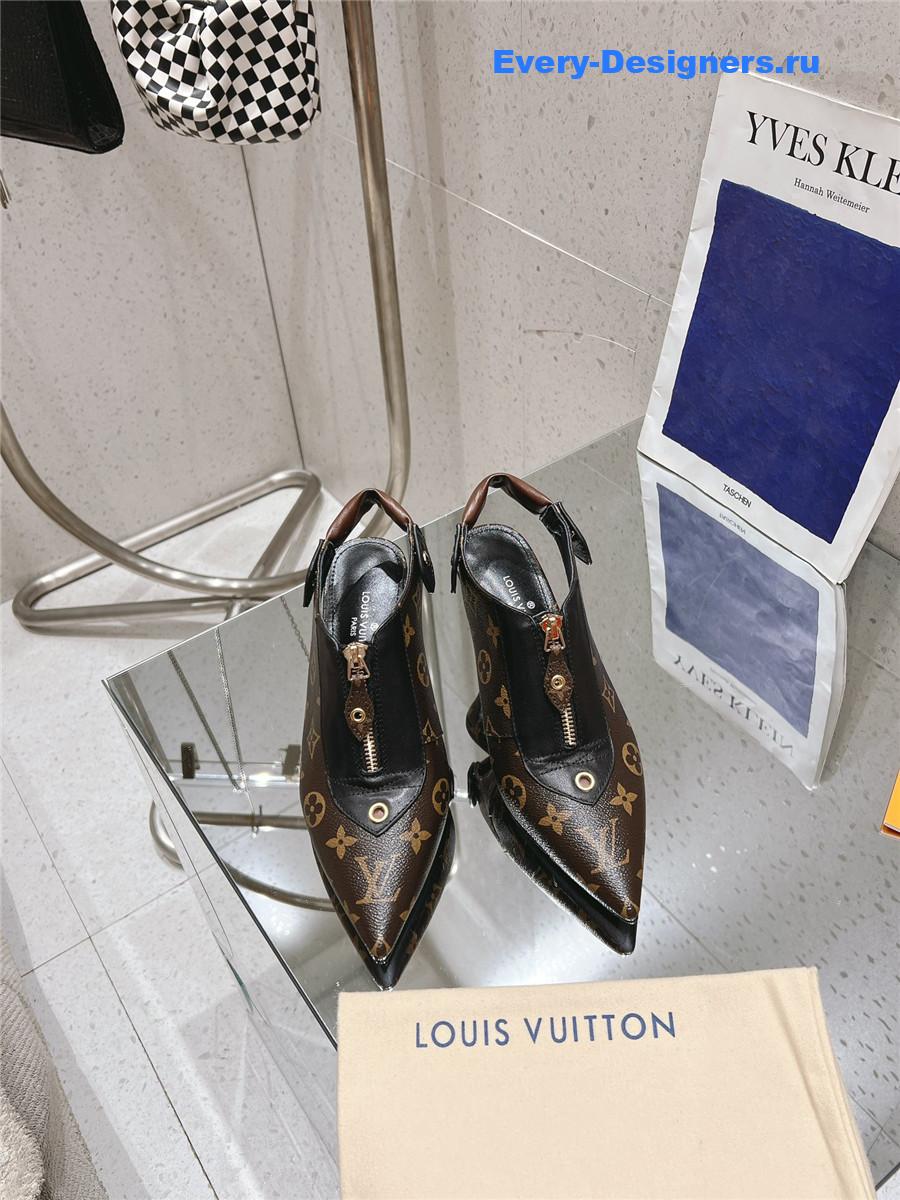l0vis Vvtt0n lv monogram allure slingback pump