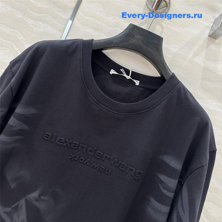 A1exa*der wang black women’s t-shirt