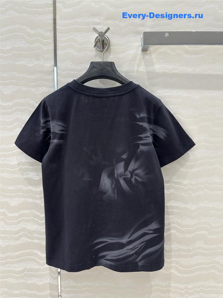 A1exa*der wang black cropped t-shirt