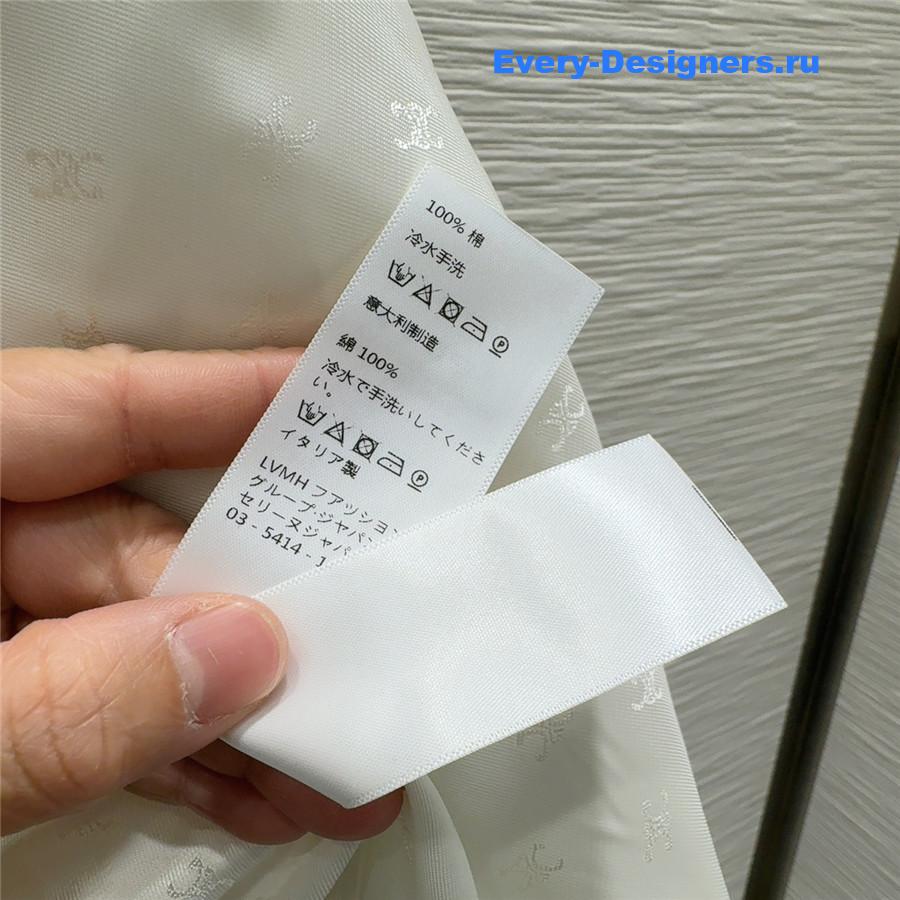 Ce1i*e paris white union wash denim jacket