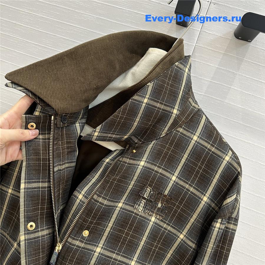 Miu Miu Check Jacket for Women