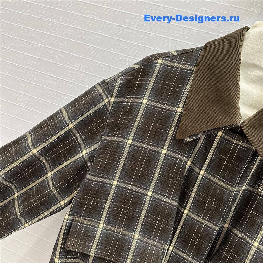 Miu Miu Check Jacket for Women