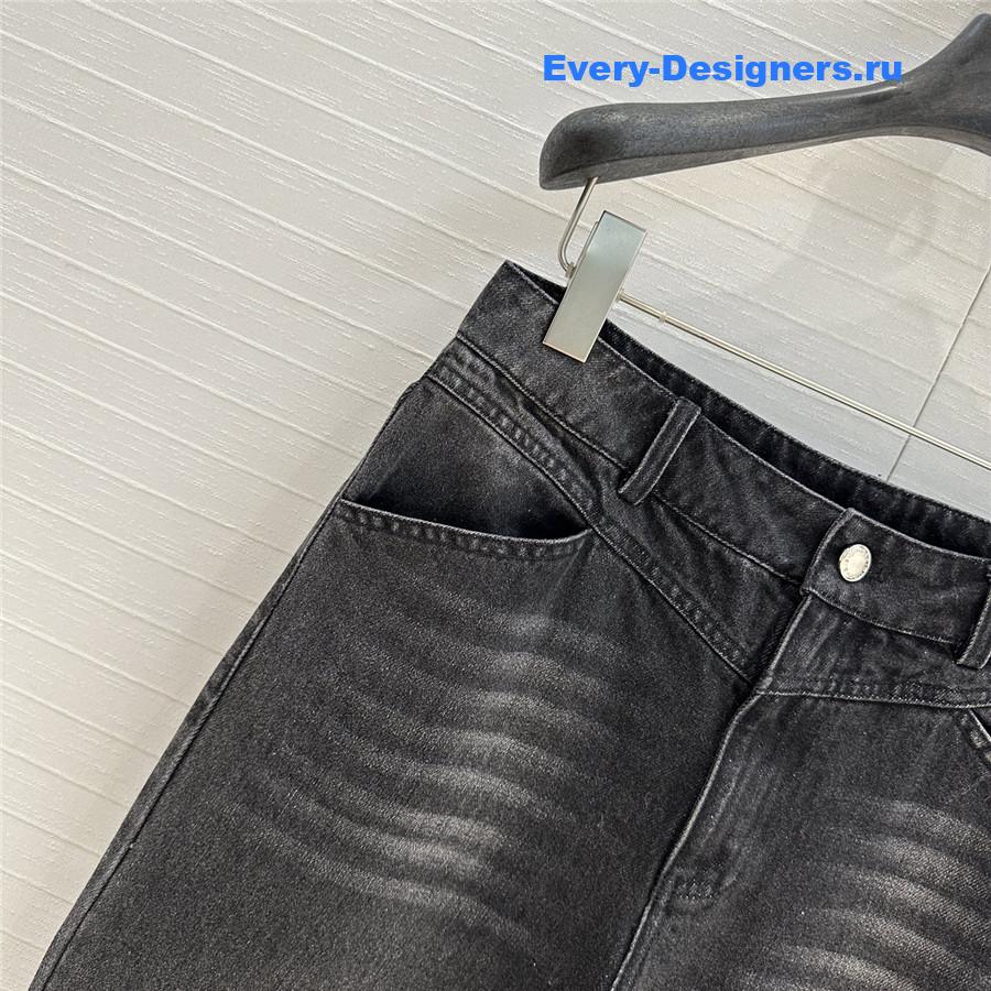 A1exa*der wang black straight jeans