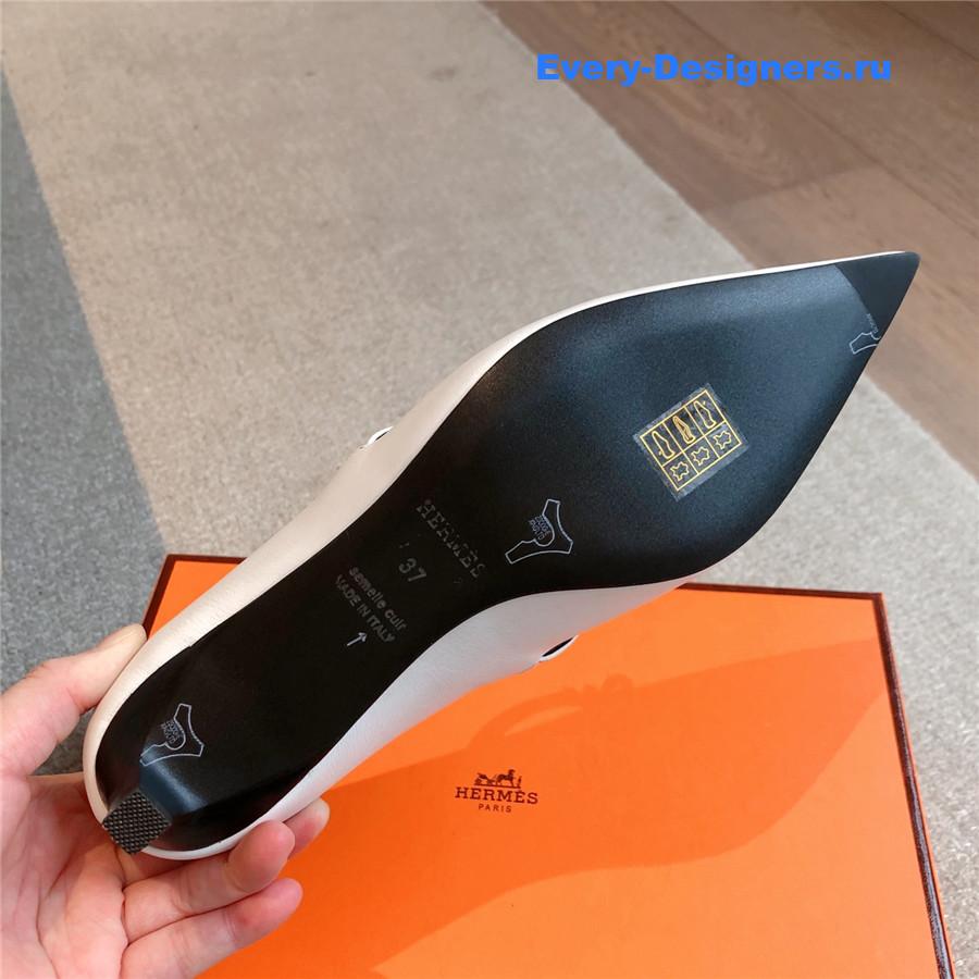 H**me5 kiara 40 pumps white
