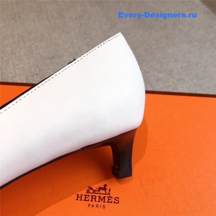 H**me5 kiara 40 pumps white