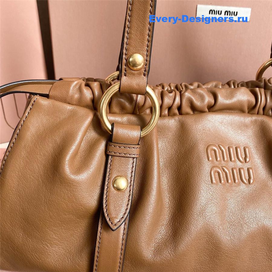 Miu Miu Joie Nappa Leather Bag for Women