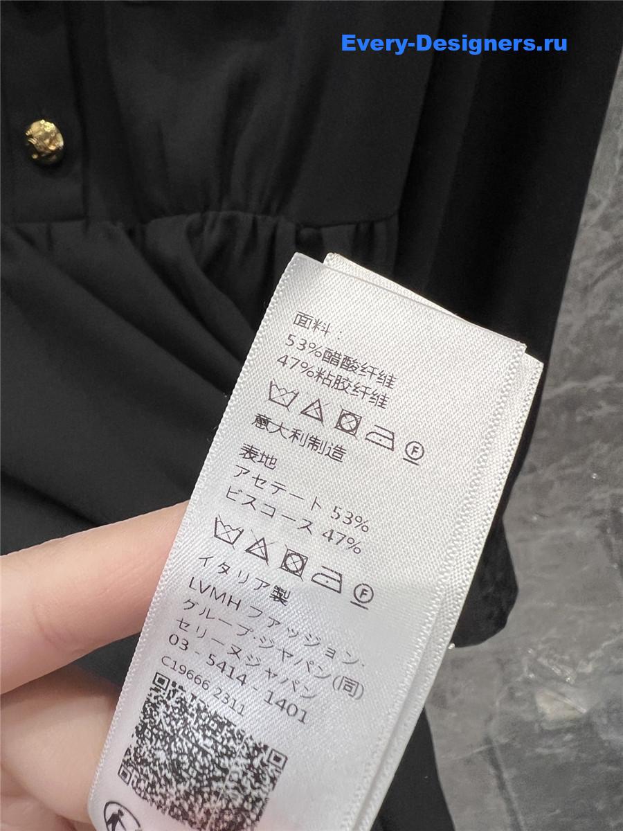 Ce1i*e spangle collar black dress