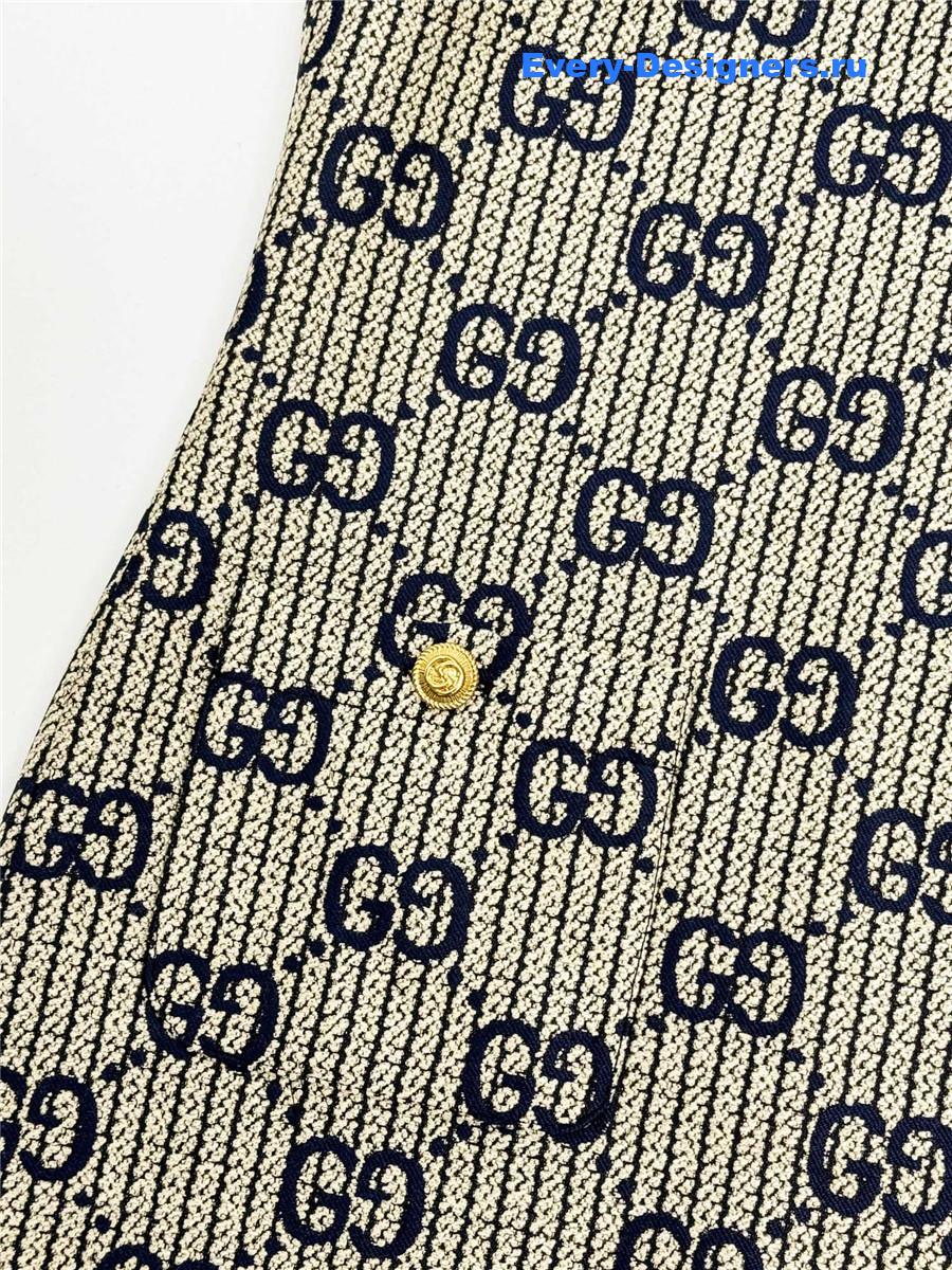 Gvc*1 gg-jacquard wool dress