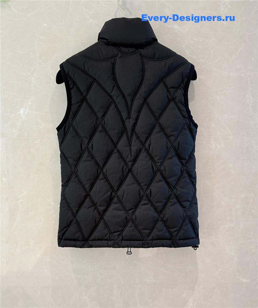 l0vis vvtt0n D1am0nd ripstop puffer gilet
